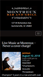 Mobile Screenshot of montreuxbarandgrill.net
